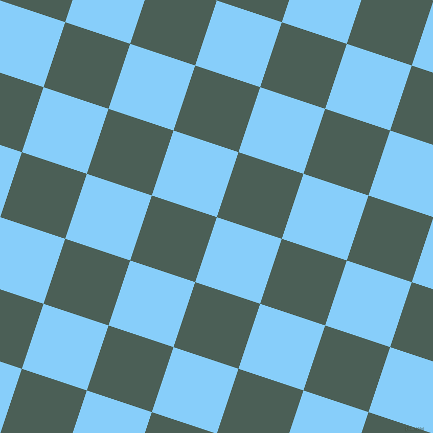 72/162 degree angle diagonal checkered chequered squares checker pattern checkers background, 134 pixel square size, , Light Sky Blue and Viridian Green checkers chequered checkered squares seamless tileable