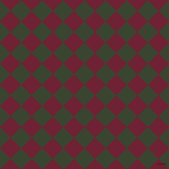 45/135 degree angle diagonal checkered chequered squares checker pattern checkers background, 62 pixel square size, , Mallard and Claret checkers chequered checkered squares seamless tileable