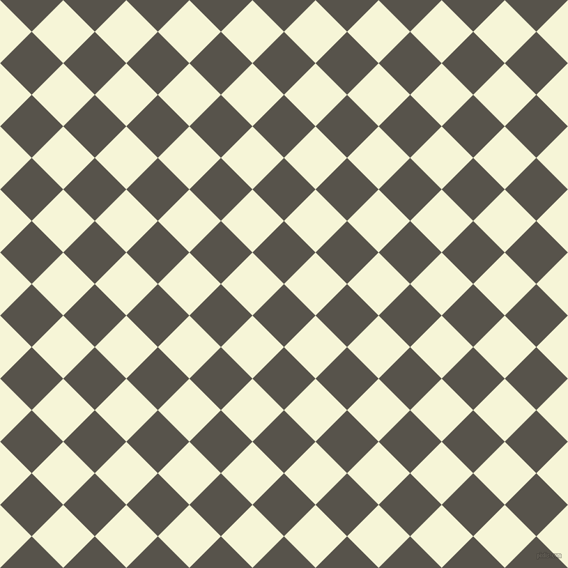 45/135 degree angle diagonal checkered chequered squares checker pattern checkers background, 64 pixel squares size, , Masala and Hint Of Yellow checkers chequered checkered squares seamless tileable