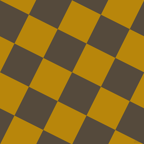 63/153 degree angle diagonal checkered chequered squares checker pattern checkers background, 130 pixel squares size, , Metallic Bronze and Dark Goldenrod checkers chequered checkered squares seamless tileable