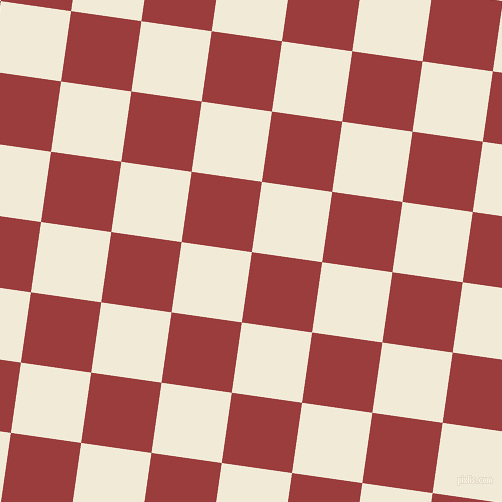 82/172 degree angle diagonal checkered chequered squares checker pattern checkers background, 71 pixel squares size, , Mexican Red and Half Pearl Lusta checkers chequered checkered squares seamless tileable