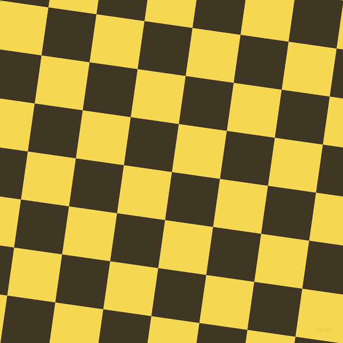 82/172 degree angle diagonal checkered chequered squares checker pattern checkers background, 100 pixel squares size, , Mikado and Energy Yellow checkers chequered checkered squares seamless tileable