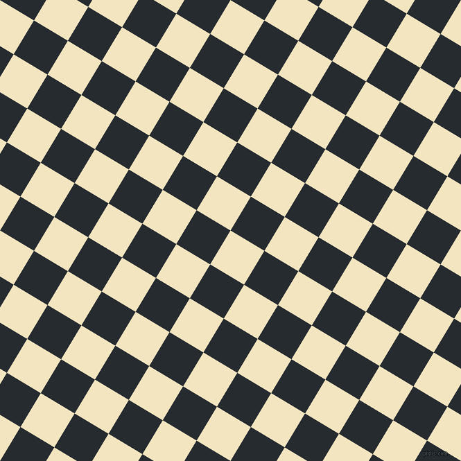 59/149 degree angle diagonal checkered chequered squares checker pattern checkers background, 57 pixel squares size, , Milk Punch and Blue Charcoal checkers chequered checkered squares seamless tileable