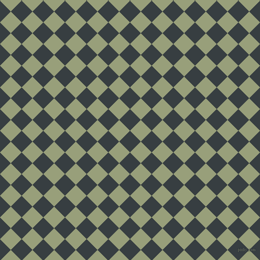 45/135 degree angle diagonal checkered chequered squares checker pattern checkers background, 30 pixel squares size, , Mine Shaft and Sage checkers chequered checkered squares seamless tileable