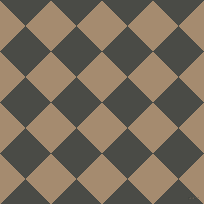 45/135 degree angle diagonal checkered chequered squares checker pattern checkers background, 122 pixel square size, , Mongoose and Gravel checkers chequered checkered squares seamless tileable