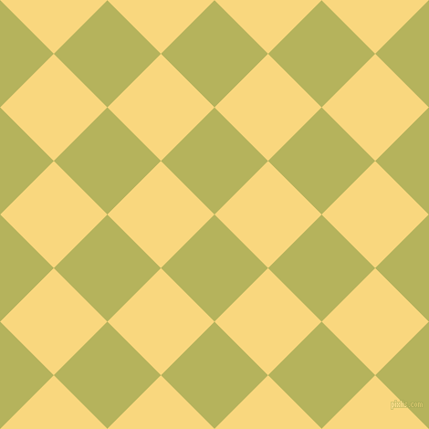 45/135 degree angle diagonal checkered chequered squares checker pattern checkers background, 83 pixel squares size, , Olive Green and Golden Glow checkers chequered checkered squares seamless tileable
