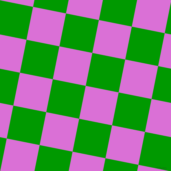 79/169 degree angle diagonal checkered chequered squares checker pattern checkers background, 116 pixel square size, , Orchid and Islamic Green checkers chequered checkered squares seamless tileable