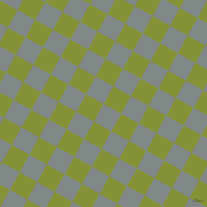 61/151 degree angle diagonal checkered chequered squares checker pattern checkers background, 69 pixel squares size, , Oslo Grey and Wasabi checkers chequered checkered squares seamless tileable