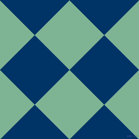 45/135 degree angle diagonal checkered chequered squares checker pattern checkers background, 168 pixel square size, , Padua and Prussian Blue checkers chequered checkered squares seamless tileable