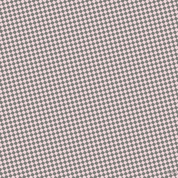 59/149 degree angle diagonal checkered chequered squares checker pattern checkers background, 10 pixel square size, , Pale Rose and Gunsmoke checkers chequered checkered squares seamless tileable