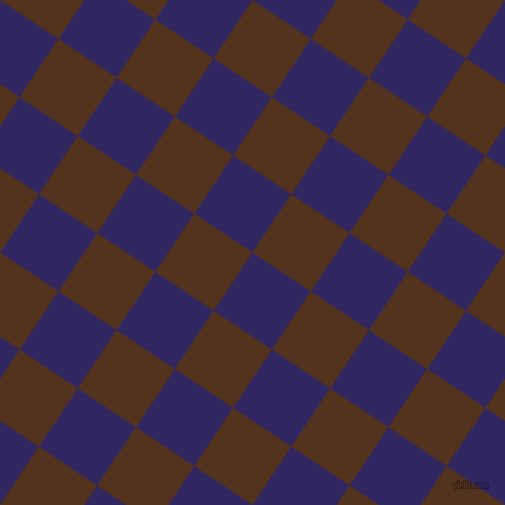 56/146 degree angle diagonal checkered chequered squares checker pattern checkers background, 70 pixel square size, , Paris M and Brown Bramble checkers chequered checkered squares seamless tileable