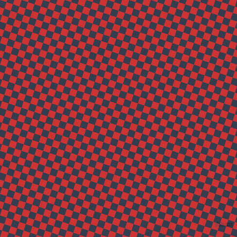 72/162 degree angle diagonal checkered chequered squares checker pattern checkers background, 14 pixel squares size, , Persian Red and Cloud Burst checkers chequered checkered squares seamless tileable