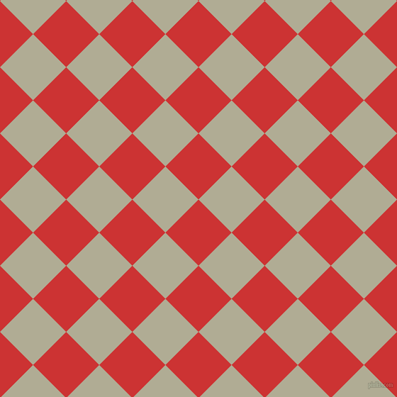 45/135 degree angle diagonal checkered chequered squares checker pattern checkers background, 66 pixel squares size, , Persian Red and Eagle checkers chequered checkered squares seamless tileable