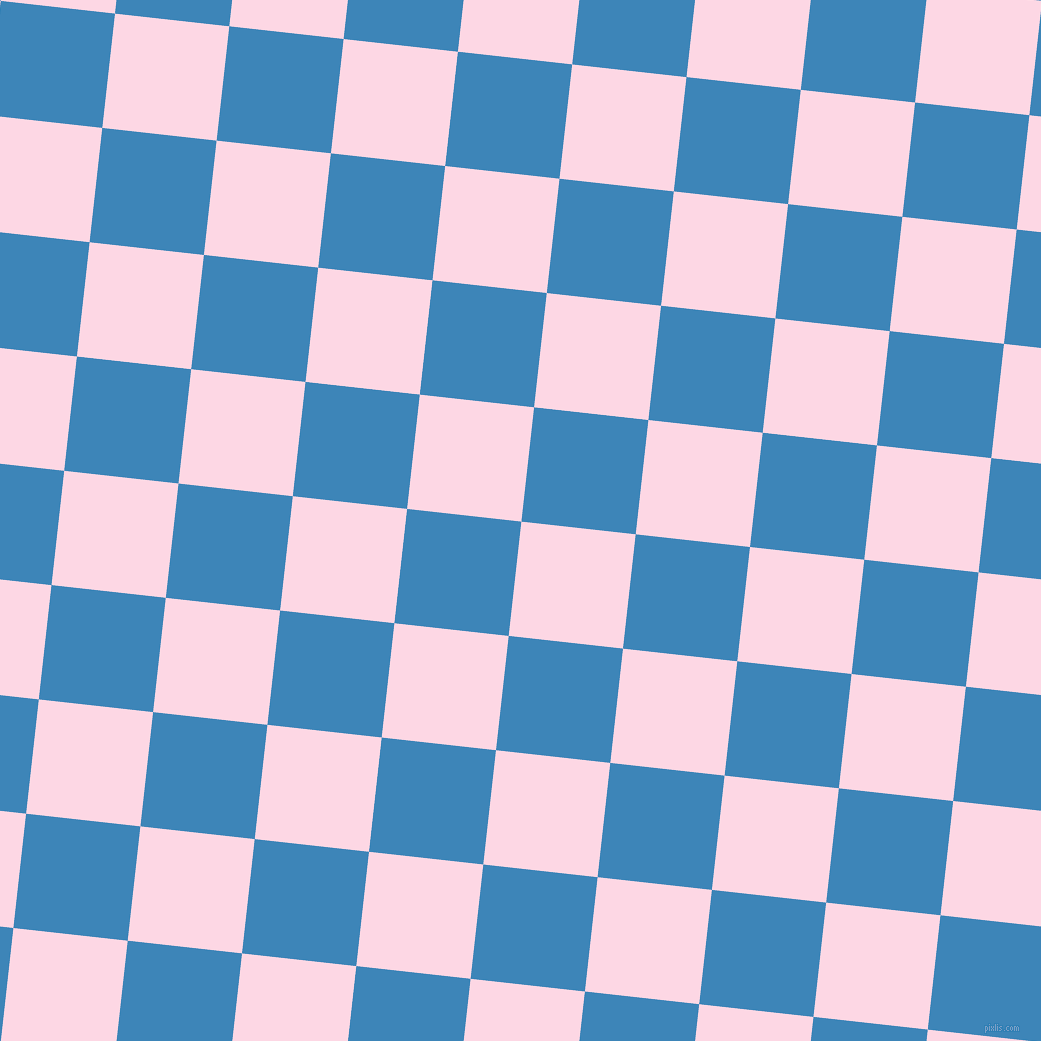 84/174 degree angle diagonal checkered chequered squares checker pattern checkers background, 115 pixel square size, , Pig Pink and Curious Blue checkers chequered checkered squares seamless tileable