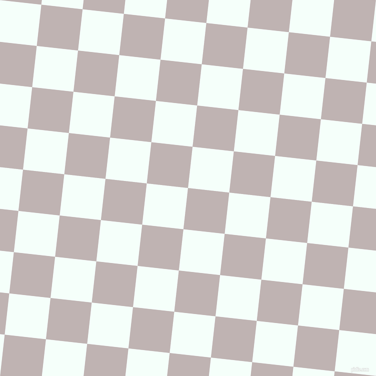 84/174 degree angle diagonal checkered chequered squares checker pattern checkers background, 83 pixel square size, , Pink Swan and Mint Cream checkers chequered checkered squares seamless tileable