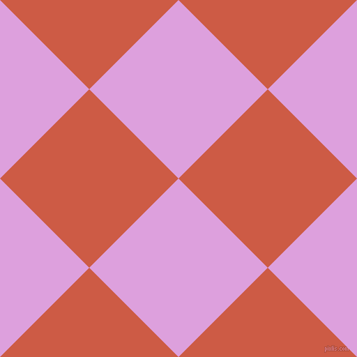 45/135 degree angle diagonal checkered chequered squares checker pattern checkers background, 181 pixel square size, , Plum and Dark Coral checkers chequered checkered squares seamless tileable