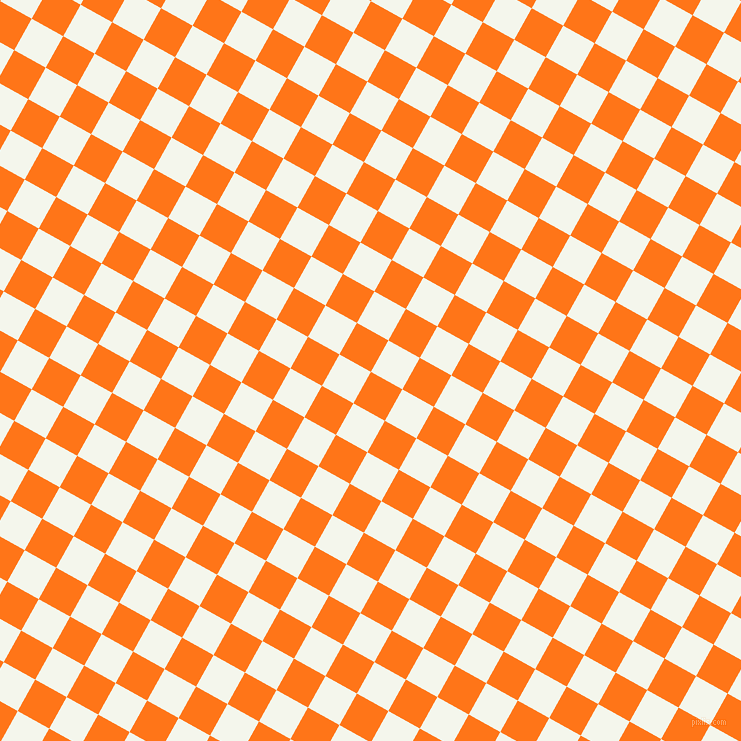 61/151 degree angle diagonal checkered chequered squares checker pattern checkers background, 36 pixel square size, , Pumpkin and Twilight Blue checkers chequered checkered squares seamless tileable