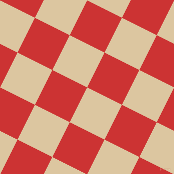 63/153 degree angle diagonal checkered chequered squares checker pattern checkers background, 134 pixel square size, , Raffia and Persian Red checkers chequered checkered squares seamless tileable