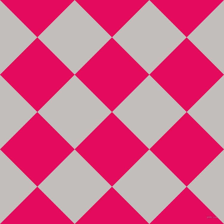 45/135 degree angle diagonal checkered chequered squares checker pattern checkers background, 177 pixel square size, , Razzmatazz and Pale Slate checkers chequered checkered squares seamless tileable