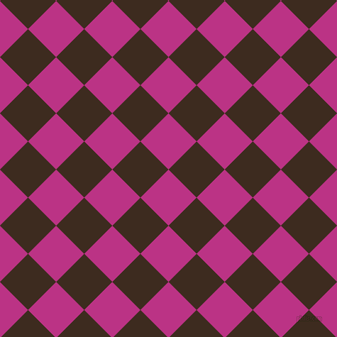 45/135 degree angle diagonal checkered chequered squares checker pattern checkers background, 56 pixel squares size, , Red Violet and Bistre checkers chequered checkered squares seamless tileable