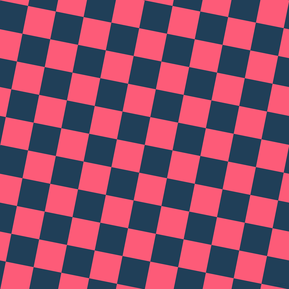79/169 degree angle diagonal checkered chequered squares checker pattern checkers background, 91 pixel squares size, , Regal Blue and Wild Watermelon checkers chequered checkered squares seamless tileable