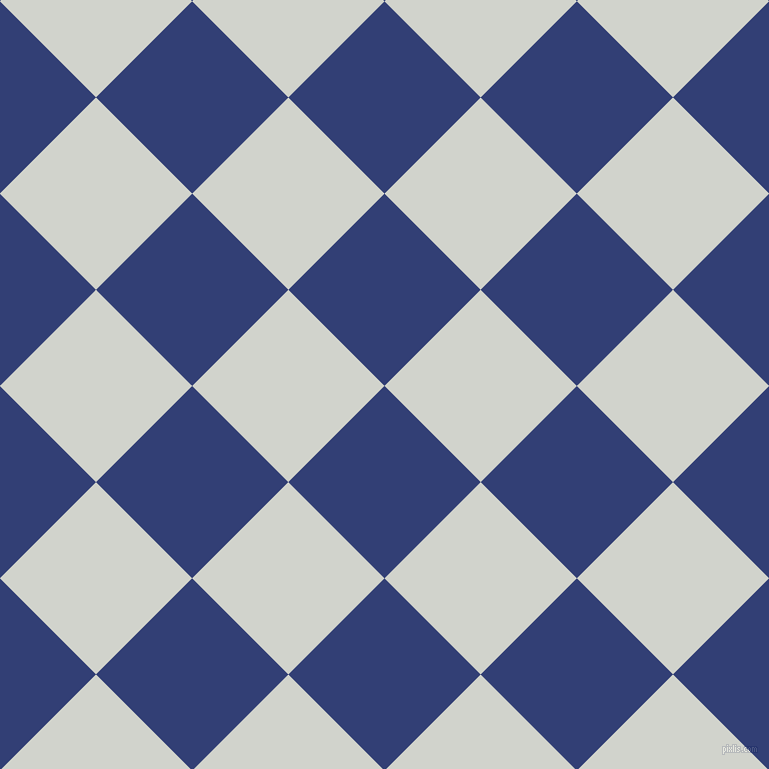 Medium Blue Checker Board Pattern Pairs Tranquil Blue 114-57-24