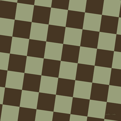 82/172 degree angle diagonal checkered chequered squares checker pattern checkers background, 59 pixel squares size, , Sage and Clinker checkers chequered checkered squares seamless tileable