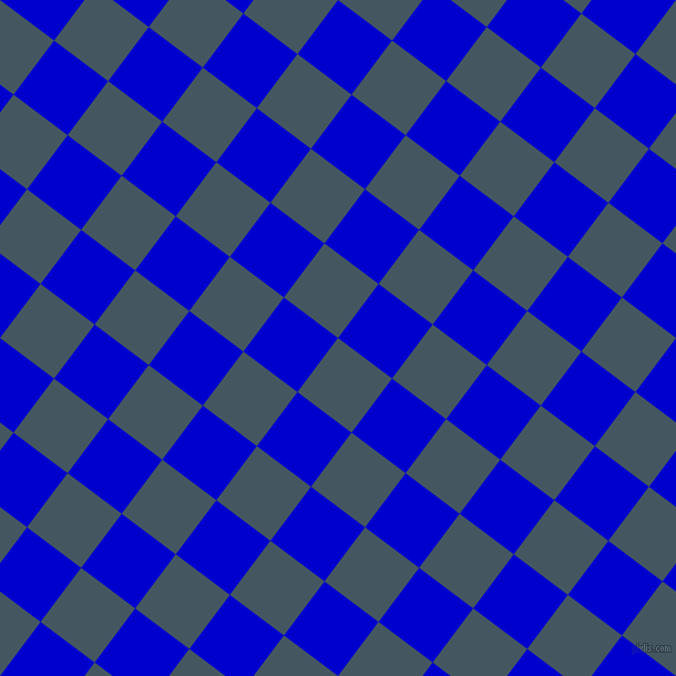 53/143 degree angle diagonal checkered chequered squares checker pattern checkers background, 61 pixel square size, , San Juan and Medium Blue checkers chequered checkered squares seamless tileable