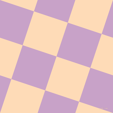 72/162 degree angle diagonal checkered chequered squares checker pattern checkers background, 151 pixel square size, , Sandy Beach and Lilac checkers chequered checkered squares seamless tileable