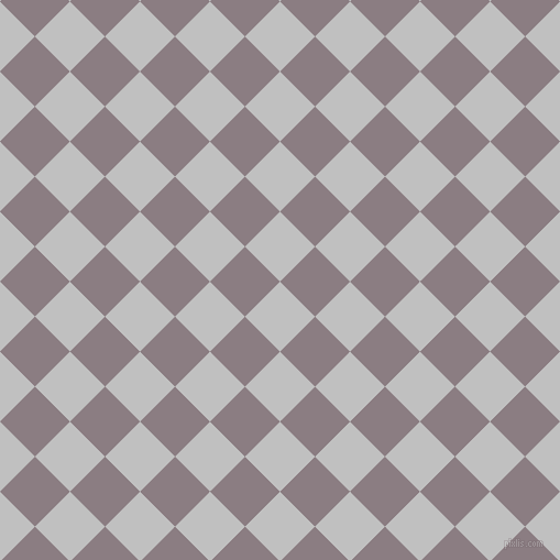 45/135 degree angle diagonal checkered chequered squares checker pattern checkers background, 45 pixel squares size, , Silver and Venus checkers chequered checkered squares seamless tileable