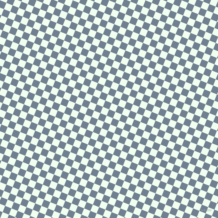 68/158 degree angle diagonal checkered chequered squares checker pattern checkers background, 23 pixel squares size, , Slate Grey and Honeydew checkers chequered checkered squares seamless tileable