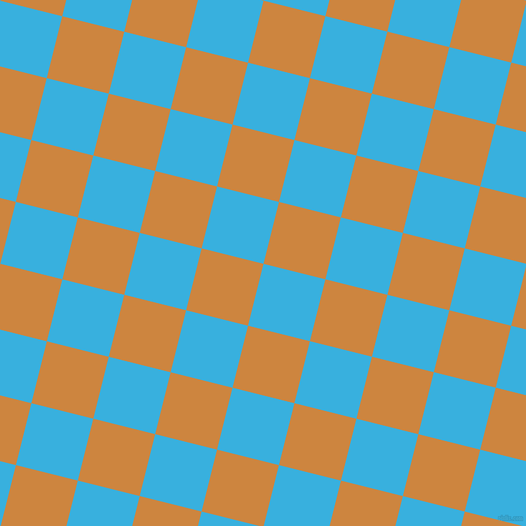 76/166 degree angle diagonal checkered chequered squares checker pattern checkers background, 91 pixel squares size, , Summer Sky and Peru checkers chequered checkered squares seamless tileable