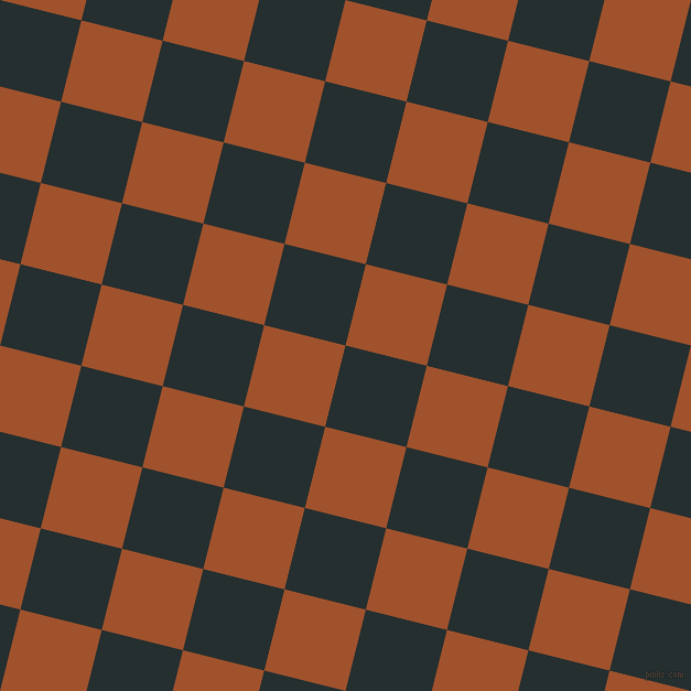 76/166 degree angle diagonal checkered chequered squares checker pattern checkers background, 76 pixel square size, , Swamp and Sienna checkers chequered checkered squares seamless tileable