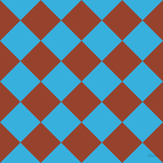 45/135 degree angle diagonal checkered chequered squares checker pattern checkers background, 97 pixel square size, , Tia Maria and Summer Sky checkers chequered checkered squares seamless tileable