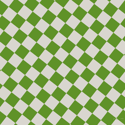 52/142 degree angle diagonal checkered chequered squares checker pattern checkers background, 37 pixel square size, , Timberwolf and Vida Loca checkers chequered checkered squares seamless tileable