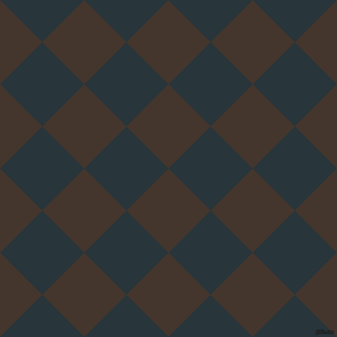 45/135 degree angle diagonal checkered chequered squares checker pattern checkers background, 118 pixel squares size, , Tobago and Oxford Blue checkers chequered checkered squares seamless tileable
