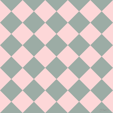 45/135 degree angle diagonal checkered chequered squares checker pattern checkers background, 66 pixel squares size, , Tower Grey and We Peep checkers chequered checkered squares seamless tileable