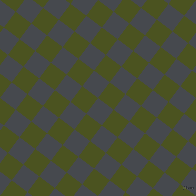 53/143 degree angle diagonal checkered chequered squares checker pattern checkers background, 65 pixel squares size, , Tuna and Army green checkers chequered checkered squares seamless tileable
