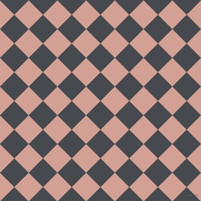 45/135 degree angle diagonal checkered chequered squares checker pattern checkers background, 67 pixel squares size, , Tuna and Rose checkers chequered checkered squares seamless tileable