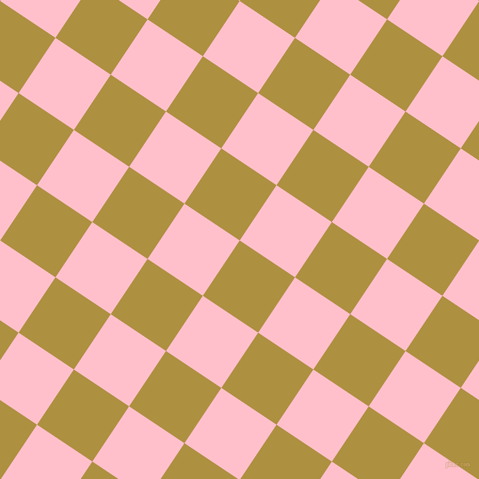 56/146 degree angle diagonal checkered chequered squares checker pattern checkers background, 95 pixel squares size, , Turmeric and Pink checkers chequered checkered squares seamless tileable