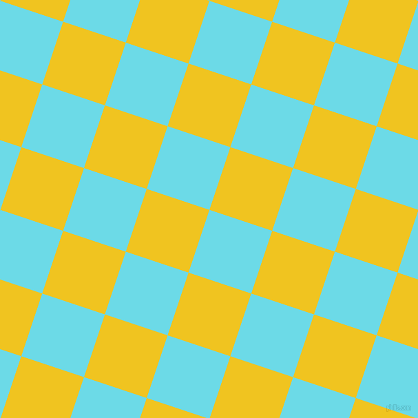 72/162 degree angle diagonal checkered chequered squares checker pattern checkers background, 96 pixel square size, , Turquoise Blue and Moon Yellow checkers chequered checkered squares seamless tileable