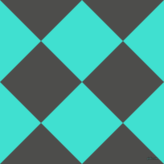 45/135 degree angle diagonal checkered chequered squares checker pattern checkers background, 188 pixel square size, , Turquoise and Thunder checkers chequered checkered squares seamless tileable