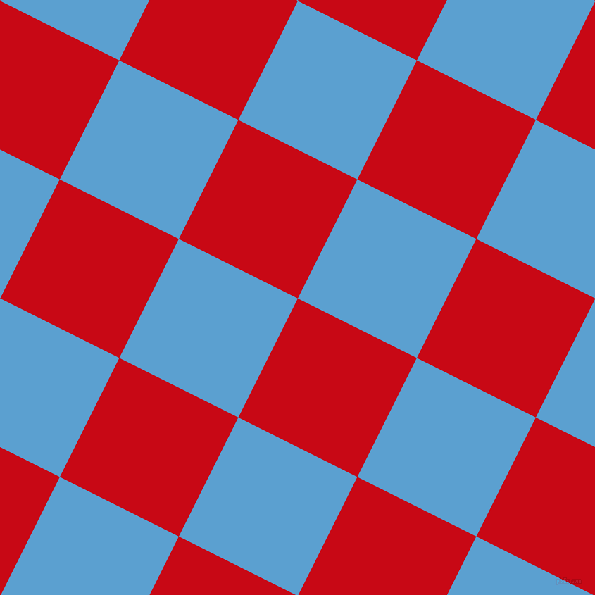 63/153 degree angle diagonal checkered chequered squares checker pattern checkers background, 189 pixel squares size, , Venetian Red and Picton Blue checkers chequered checkered squares seamless tileable