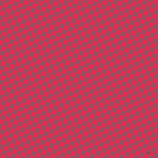 69/159 degree angle diagonal checkered chequered squares checker pattern checkers background, 18 pixel square size, , Vin Rouge and Amaranth checkers chequered checkered squares seamless tileable