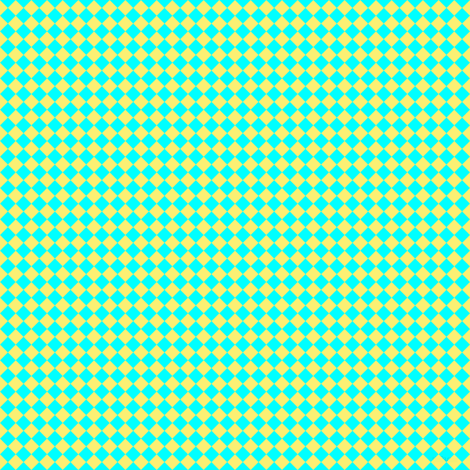 45/135 degree angle diagonal checkered chequered squares checker pattern checkers background, 16 pixel squares size, , Witch Haze and Aqua checkers chequered checkered squares seamless tileable