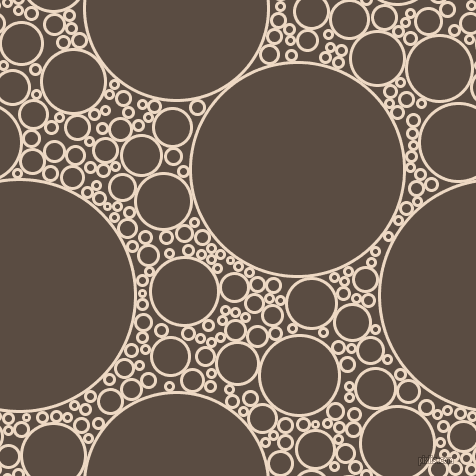 bubbles, circles, sponge, big, medium, small, 3 pixel line width, Almond and Cork circles bubbles sponge soap seamless tileable