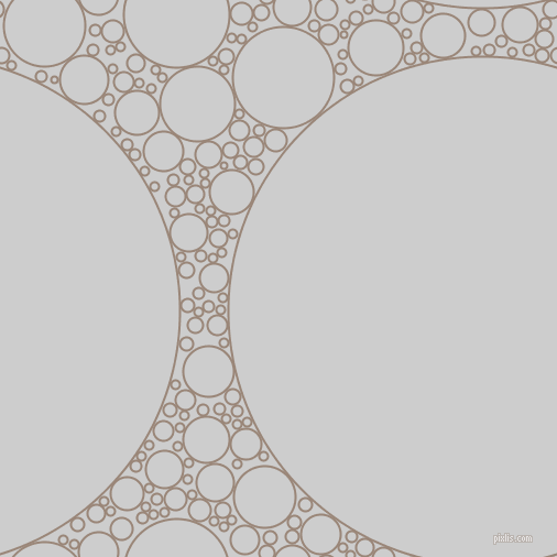 bubbles, circles, sponge, big, medium, small, 2 pixel line width, Almond Frost and Very Light Grey circles bubbles sponge soap seamless tileable
