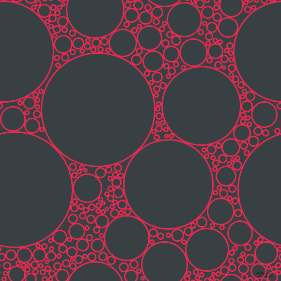 bubbles, circles, sponge, big, medium, small, 3 pixel line width, Amaranth and Charade circles bubbles sponge soap seamless tileable