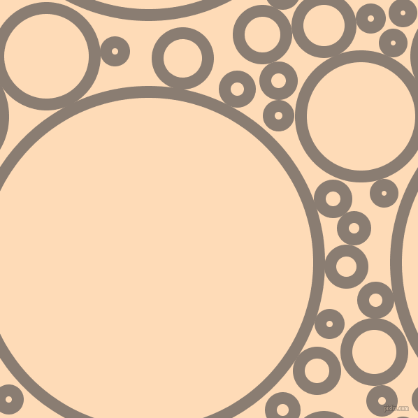 bubbles, circles, sponge, big, medium, small, 17 pixel line width, Americano and Sandy Beach circles bubbles sponge soap seamless tileable