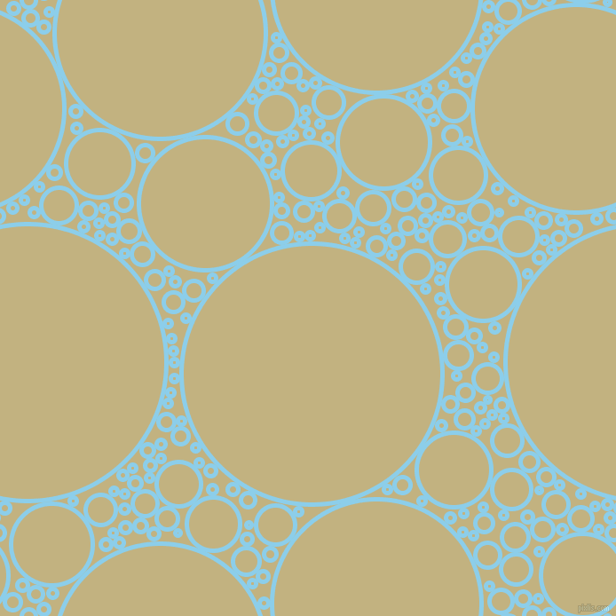 bubbles, circles, sponge, big, medium, small, 5 pixel line width, Anakiwa and Ecru circles bubbles sponge soap seamless tileable